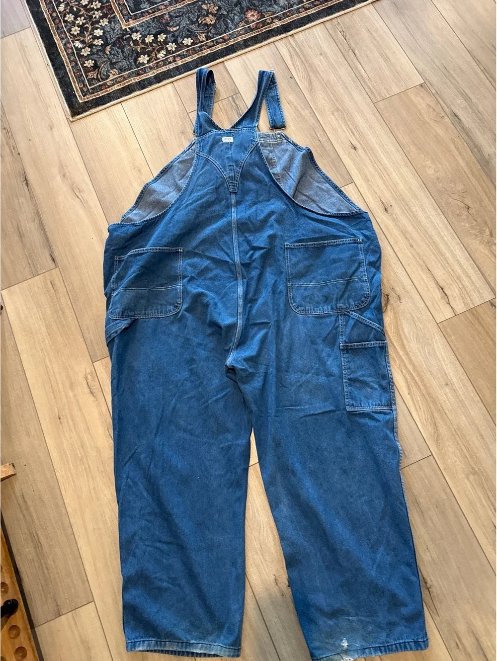 Vintage Liberty Denim Overalls with Multiple Pockets